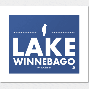 Fond du Lac County, Winnebago County, Calumet County, Wisconsin - Lake Winnebago Posters and Art